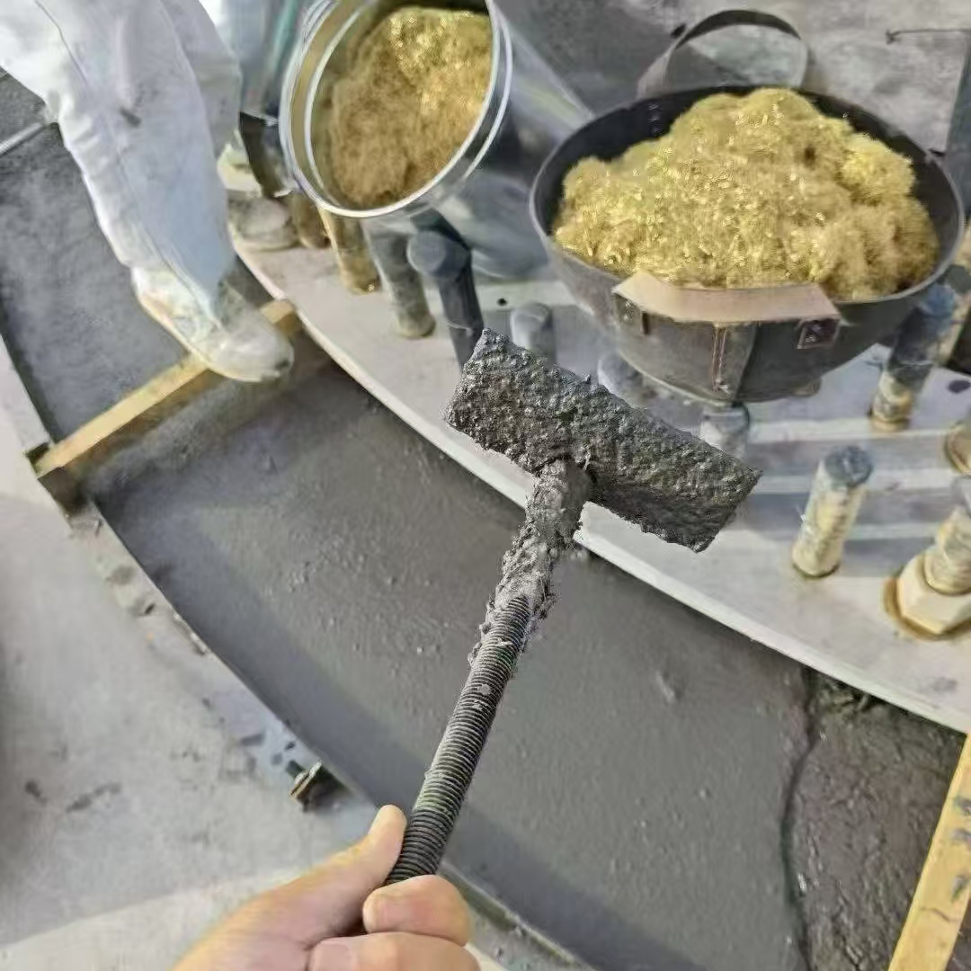 永善C120钢纤维高强无收灌浆料 轧机压缩机汽轮机发电机锻压设备底座灌浆材料